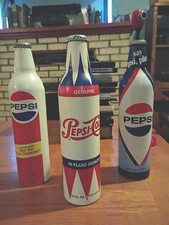 Vintage 16 oz Retro Style pepsi bottle Sealed Set Of 3 picture