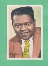 1950's Fats Domino  Card  Rare  