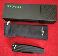 Pro-Tech Malibu Manual Folding Knife, Wharncliffe Knife Black Dragon Scale picture