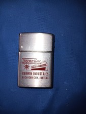 Vintage Advertising Lighter Gerwin Industries Michigan City Indiana,  Brown &... picture
