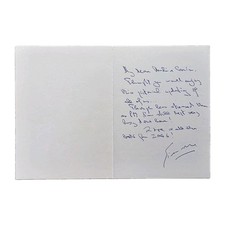 2006 Bulgarian King Simon Signed Card German Prince Andreas Saxe-Coburg Germany picture