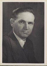 Australian senator Bill Aylett ca 1940 Historic Old Photograph picture