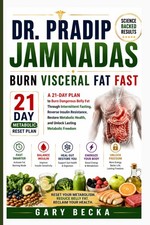 Dr. Pradip Jamnadas Burn Visceral Fat Fast: A 21-Day Plan to Burn Dangerous Bell picture