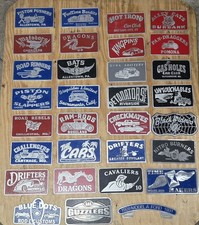 Lot Of 31 Cast Aluminum Car Club Plaque picture