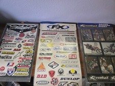 Vintage Motocross Sticker Sheet Lot Renthal ONE Industries Factory Effex NOS picture