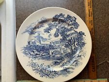 WEDGWOOD COUNTRYSIDE DINNER PLATE MADE IN ENGLAND 6/62 547269 VINTAGE picture