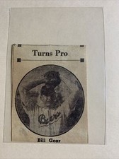 William Gear Odgen Reds 1950 Sporting News Baseball Panel picture