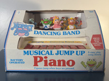 Vintage 1989 Muppet Babies Dancing Band Piano Illco Jim Henson w/ ORIGINAL BOX picture