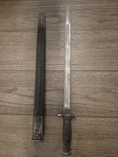 British WW1 P1907 Enfield Bayonet Wilkinson w Im Scabbard picture