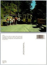 Continental Sierra Silver Mine Tour Wallace Idaho Train Postcard picture