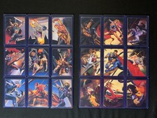 1995 Fleer DC vs Marvel Impact JLA Avengers X-Men Teen Titans 18 Card Subset picture