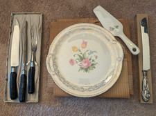 Vintage Kitchenware And Cookware - serving utensils/tools + plate picture