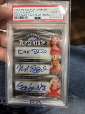 2026 Leaf Metal Pop Century 5 Auto 1/1 Baywatch Electra, Eggert, Nolin,  Psa 10 picture