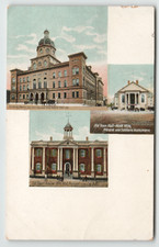 Postcard Multi View of Old Town, ME. picture