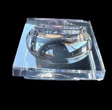 Vintage Baccarat Pluton Square Salt/Butter/Caviar Or Vanity Dish Made In France picture