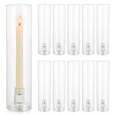 Inweder Hurricane Glass Candle Holders 11.8