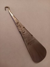 Antique / vintage engraved Milady's buttonhook shoe-horn Pat. Pending Early 1900 picture