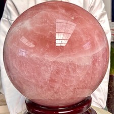 77.16LB Natural Crystal Pink Rose Chakra Quartz Sphere healing ball Specimen picture
