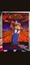 Optimus Prime The Transformers The Movie Upper Deck Red #0010/1986 Card picture