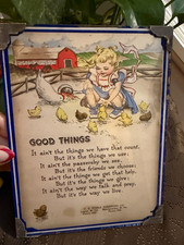 Vintage C G Steele Furniture Co Advertising Print Logan Montgomery WV Good Thing picture