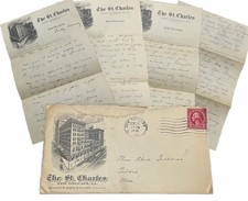 1931 Depression Letter St Charles Hotel New Orleans Cuba Travel United Fruit Co picture
