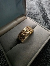 Vintage Freemason ring 10K Gold, 5.56 grams, size 10.5. stamped