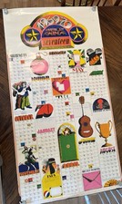 Vintage SEVENTEEN Wall Calendar 1969-1970 True Vintage 22x32   PROP picture