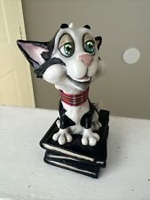 5” Tall Resin Cartoon Little paws Murphy the cat figure picture