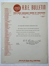1946 CHEK-CHART A.B.E. BULLETIN NO 165-A New Automotive Lubrication Guide picture