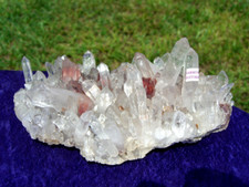 Super DIAMANTINA Brazil Mine LASER Clear Quartz Points Cluster For Sale picture