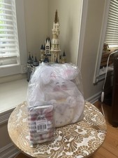 NEW Loungefly Alice in Wonderland Plush WHITE RABBIT Mini Backpack & Wallet Set picture