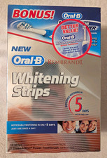 Vintage Oral-B Rembrandt Whitening Strips CrossAction Toothbrush Collectible picture