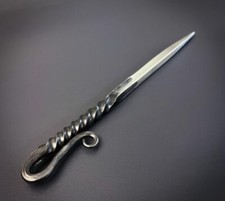 7-inches Medieval Hand Forged Scandinavian Viking Eating Half Twisted Spike picture