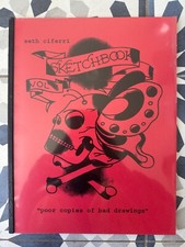 Seth Ciferri, tattoo flash, drawings, sketch book vol 1 circa 2004 picture