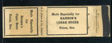 1 of the Oldest Matchbook Covers. Unstruck & Unused - Missing Link - Historical picture