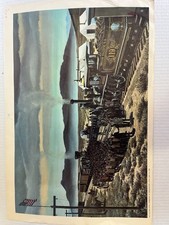 1969 Centennial Calendar Golden Spike Print Vintage Poster picture