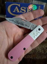 Pink White G10 Lady Case Crossroads XR Barlow Shepherd Hills Exclusive 39981 picture