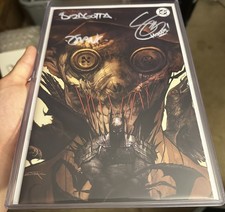 Absolute Batman #19 Dan Quintana Virgin Triple Signed Snyder Dragotta Martin picture