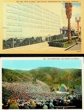 Two Hollywood California Vintage Postcards - AA-4 picture