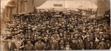 Postcard People in All One in Christ Jesus Gathering RPPC Alfred Pettitt Photo picture