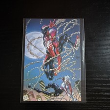 Collectoons Marvel Spider-Man Spider-Verse Gold Webbing #95 Spanish picture