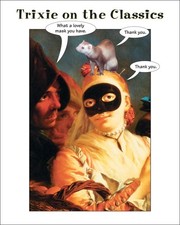 What a lovely mask you have - great Modern Ferret gift - 8x10 PHOTO Print picture