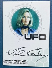 UFO series 3 - SILVER FOIL AUTO CARD WV2, WANDA VENTHAM - UNSTOPPABLE CARDS 2020 picture