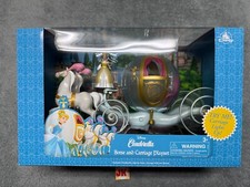 NEW Disney Cinderella Horse And Carriage Playset Toy Light Up Parks picture