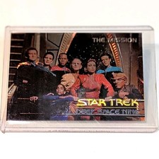 SkyBox 1993 Star Trek Deep Space Nine Insert Card SP4 The Mission Sisko picture