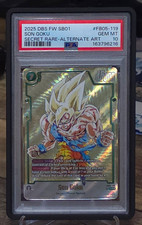 Bandai 2025 DBS FW SB01 Son Goku Secret Rare Alt Art FB05-119 PSA 10 picture