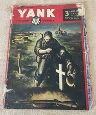 Vintage YANK The Army Weekly Magazine, May 18, 1945 Issue-British Edition picture