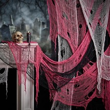 Tlswshsy 9 Pack Halloween Creepy Cloth, Black White 3 Pcs, Black&white&pink picture