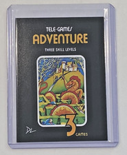 Adventure Limited Edition Artist Signed “Atari Classic” Trading Card 3/10 picture