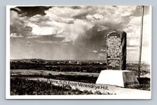 Pierre SD Verendrye Hill Monument RPPC Vintage Real Photo Postcard EKC picture